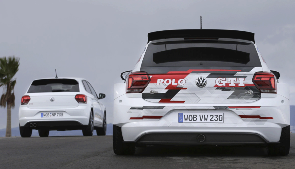 Här är Volkswagens nya läckra rallybil