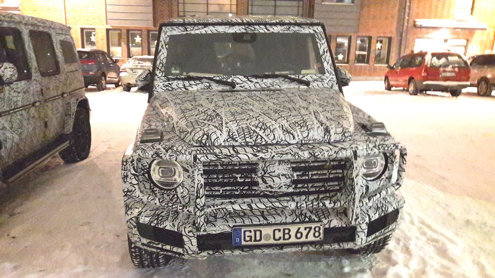 Avslöjad: Här testas Mercedes G-Wagen i Sverige