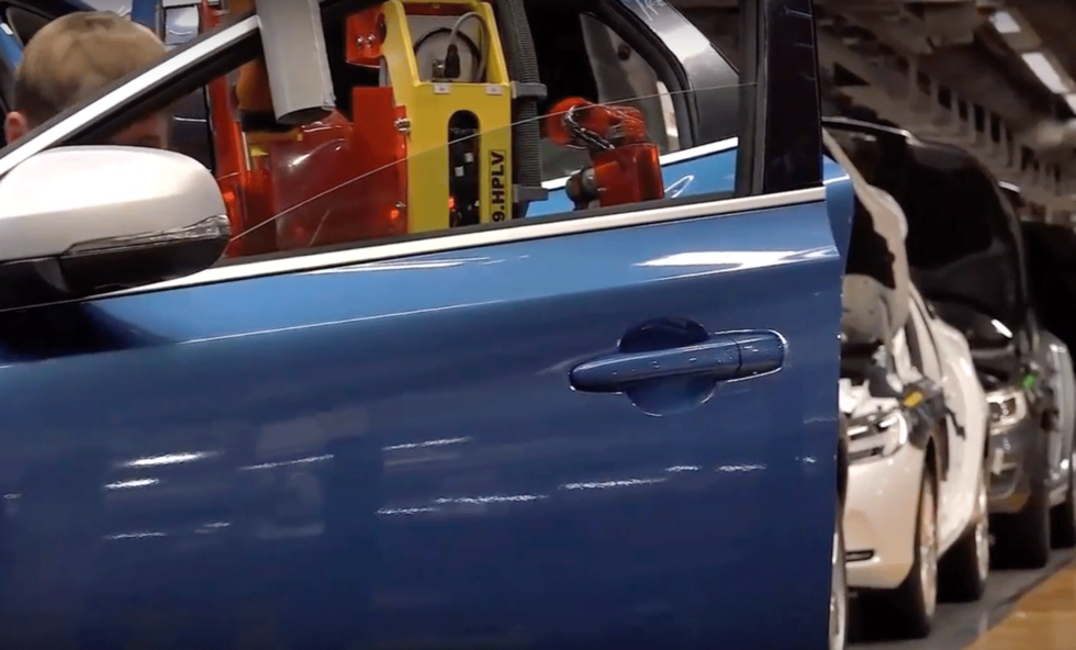 Så ser det ut när nya Volvo XC40 byggs