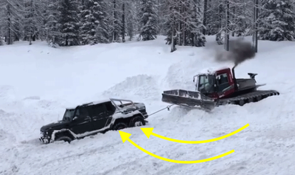 Beviset: Mercedes G63 6x6 är inte ostoppbar