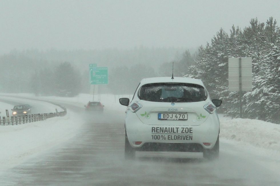 Elbilsrallyt ska testa räckvidden i svenskt vinterklimat