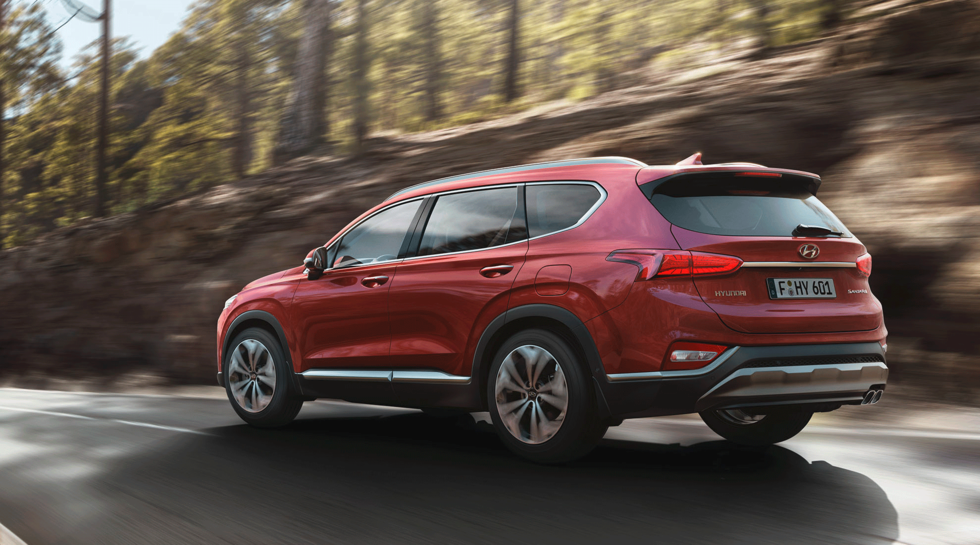 Nya Hyundai Santa Fe blir rymligare