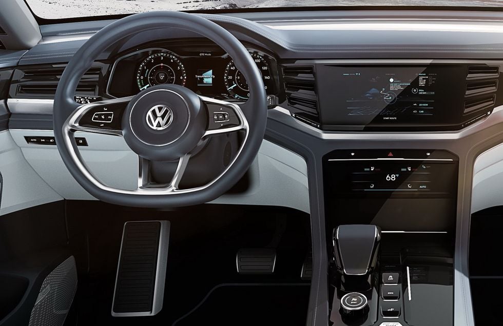 VW Atlas Cross Sport – femsitsig suv-coupé