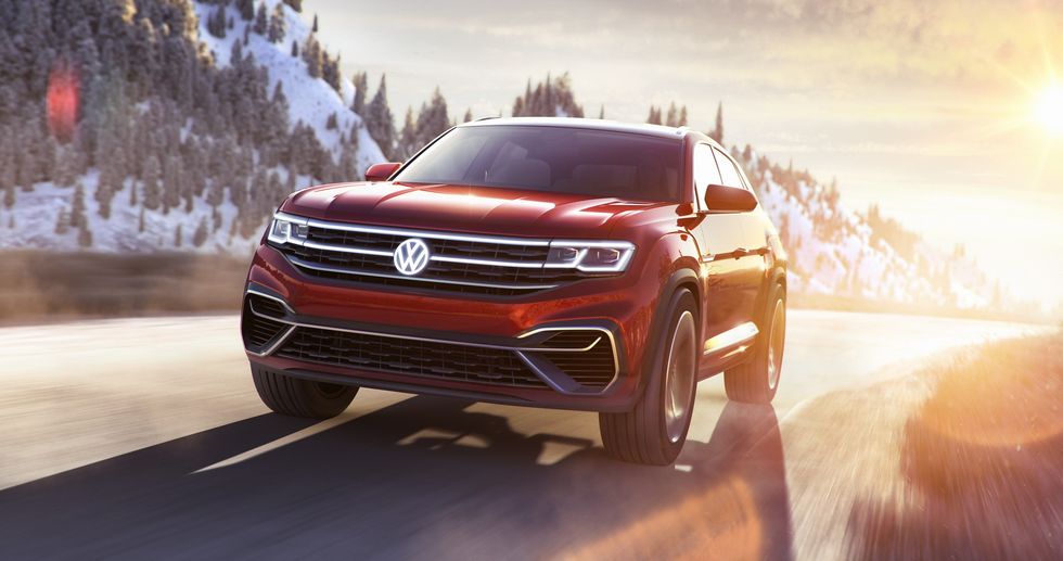 VW Atlas Cross Sport – femsitsig suv-coupé