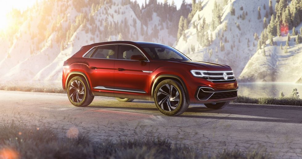 VW Atlas Cross Sport – femsitsig suv-coupé