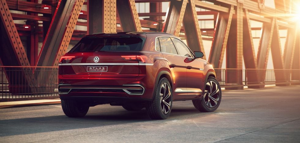 VW Atlas Cross Sport – femsitsig suv-coupé