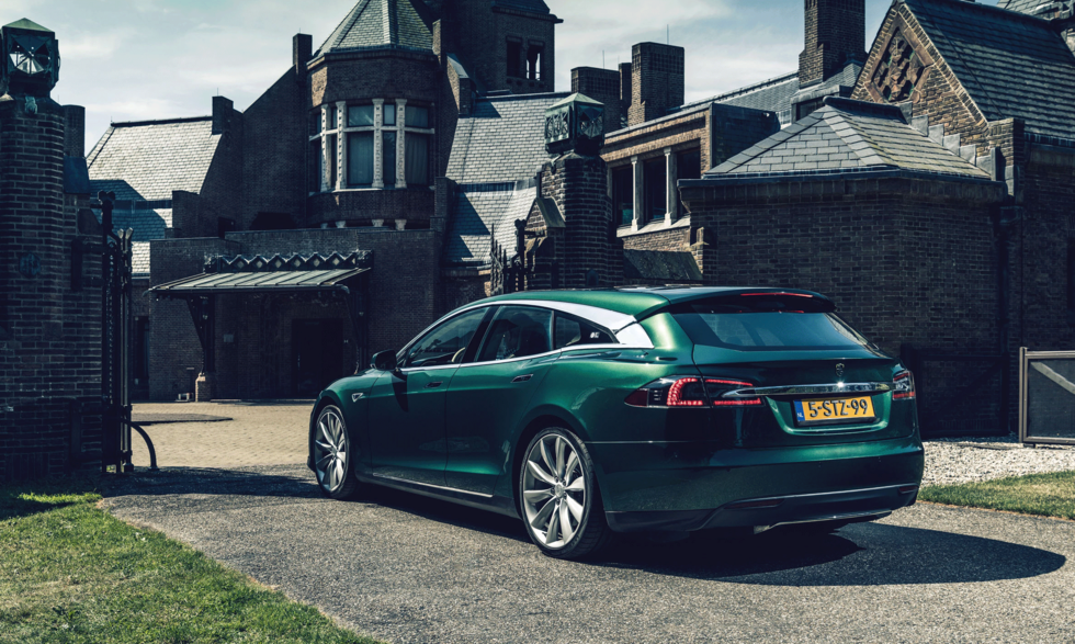 Här är Tesla Model S som snygg kombi