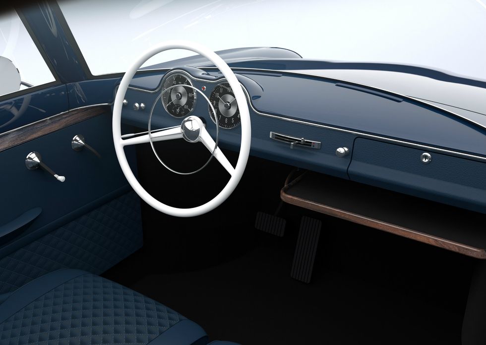 Retroelbil lockar med trehjulsdrift och koffertbatteri