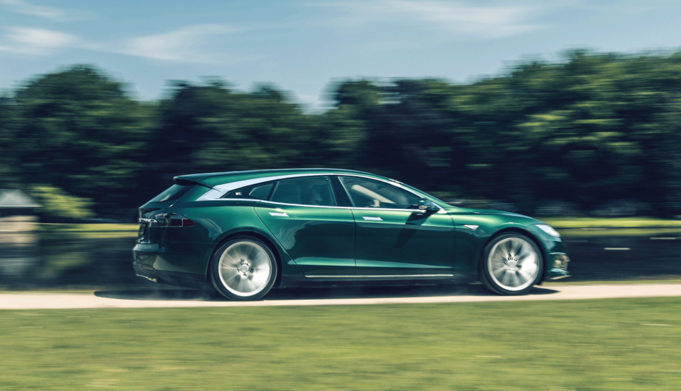 Här är Tesla Model S som snygg kombi