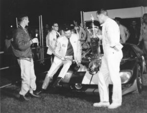 Matt Damon spelar Carroll Shelby i filmen ”Ford vs Ferrari”