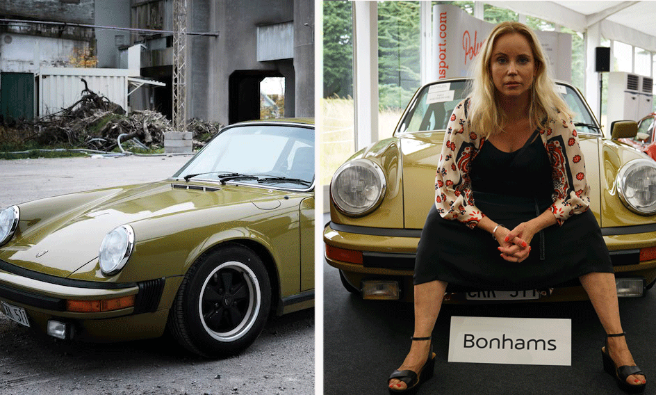 Så dyr blev olivgröna tv-Porschen