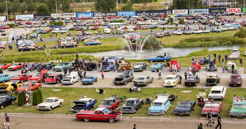 Rekord i ”hästar” på Solvalla – megastor bilträff lördag 4 augusti