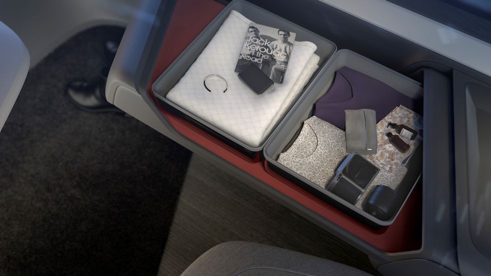 Volvo 360c visar en autonom färd som utmanar inrikesflyget