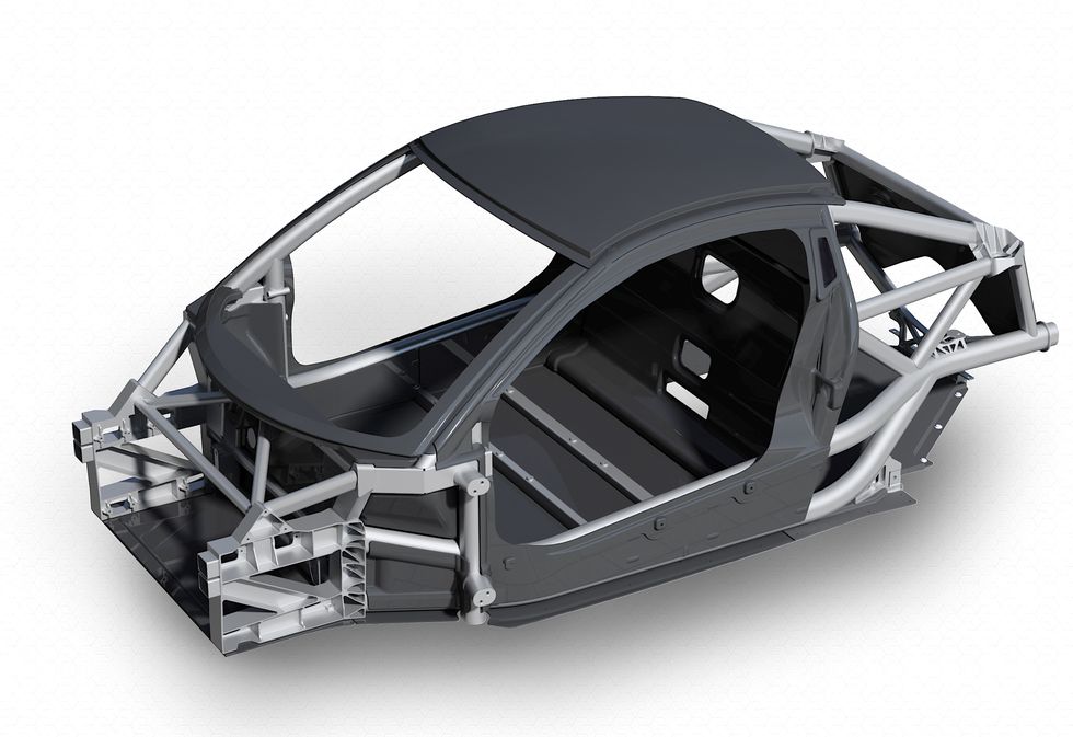 Gordon Murray visar iStream Superlight – sänker vikten 50%