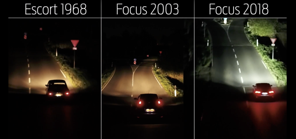 Gammal mot ny: Så överlägsna är strålkastarna i moderna bilar
