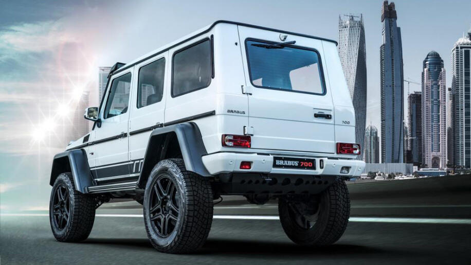 Brabus G-Wagenmonster – 700 hästar och portalaxlar