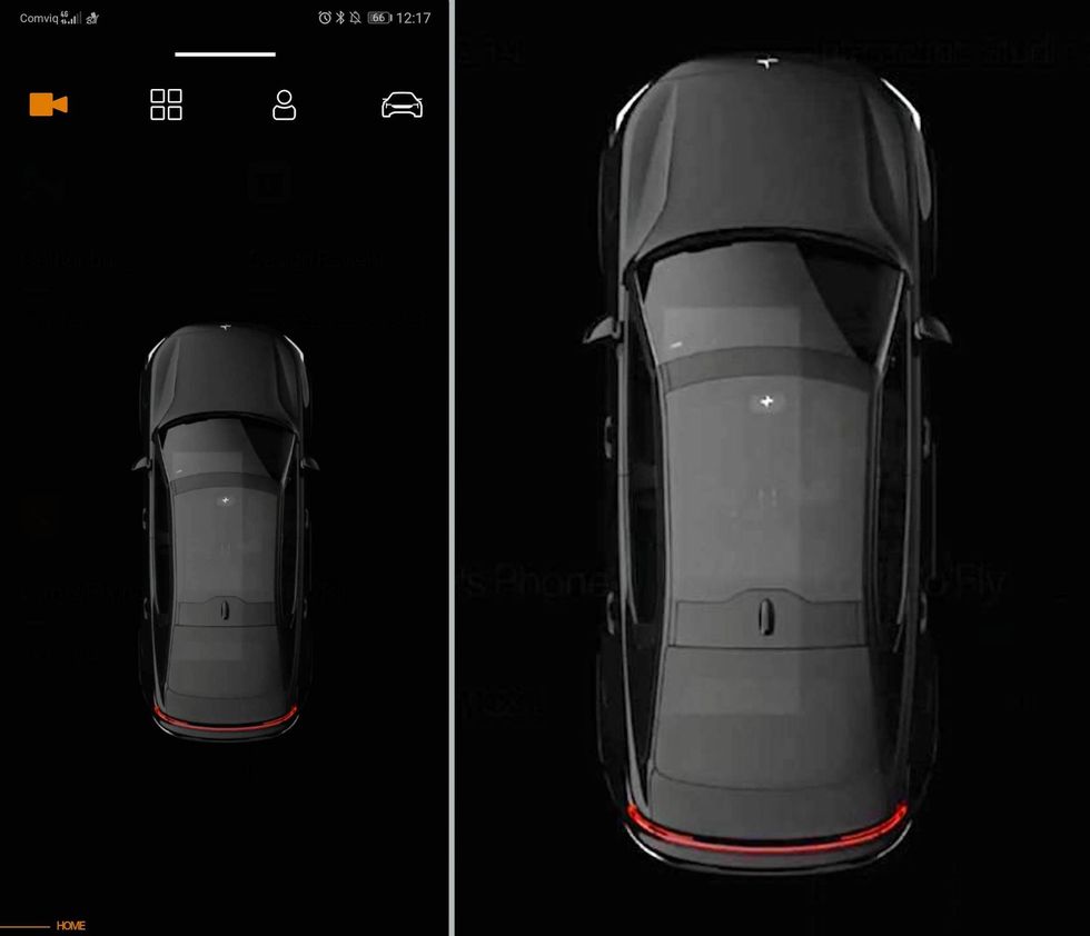 Andra bilden på Polestar 2 visar släktskap med Geely FY11