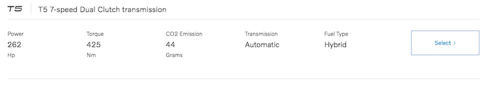 Uppgifter: Här är Volvos T5 Twin Engine i siffror