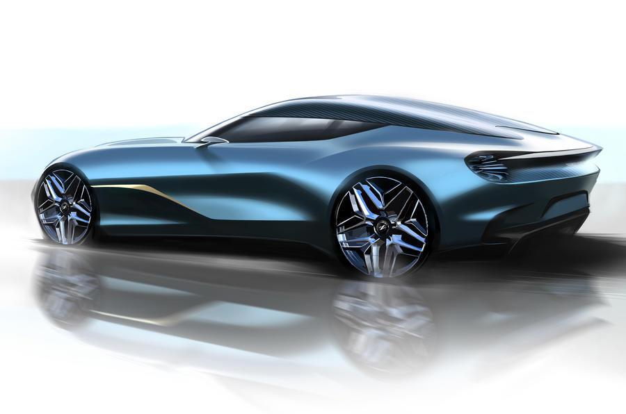 Aston Martin DBS GT Zagato – första skisserna på svindyra jubileumsmodellen