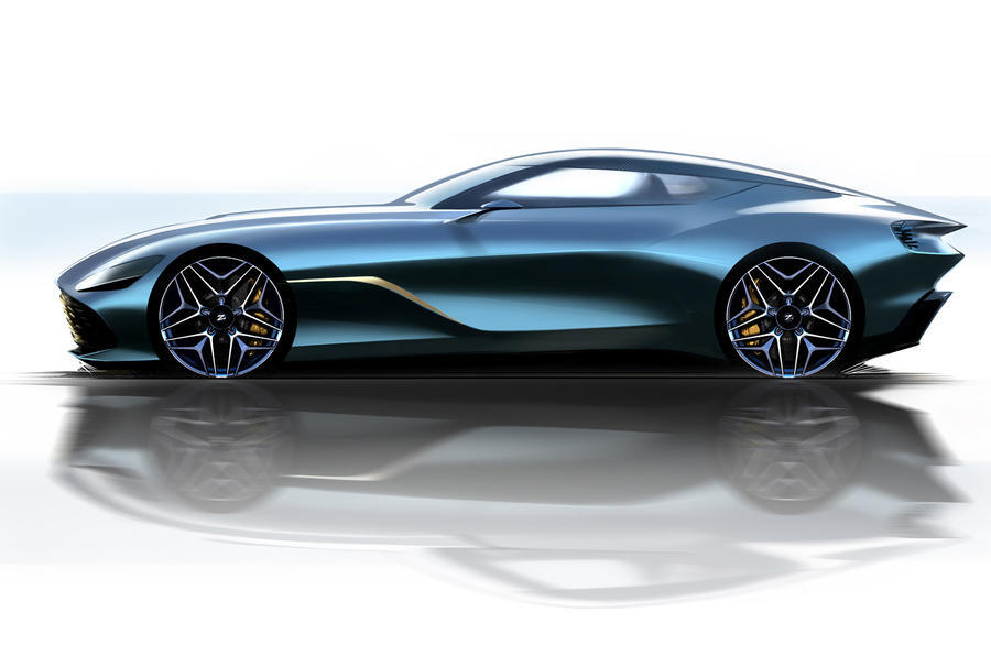 Aston Martin DBS GT Zagato – första skisserna på svindyra jubileumsmodellen