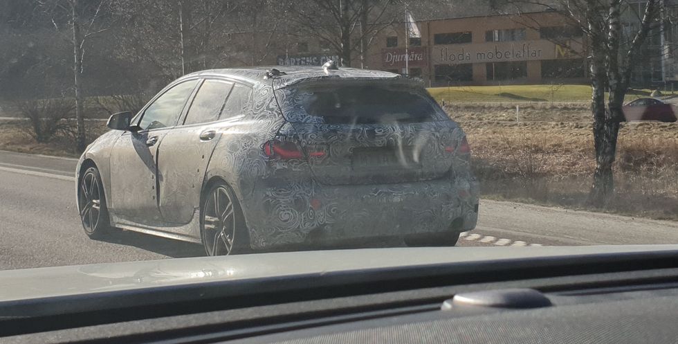 Nästa BMW 1-serie testas i Sverige