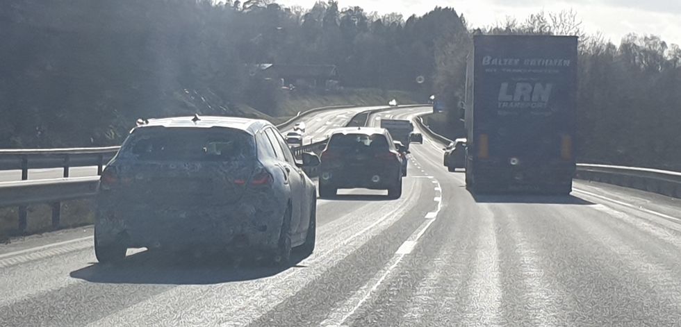 Nästa BMW 1-serie testas i Sverige