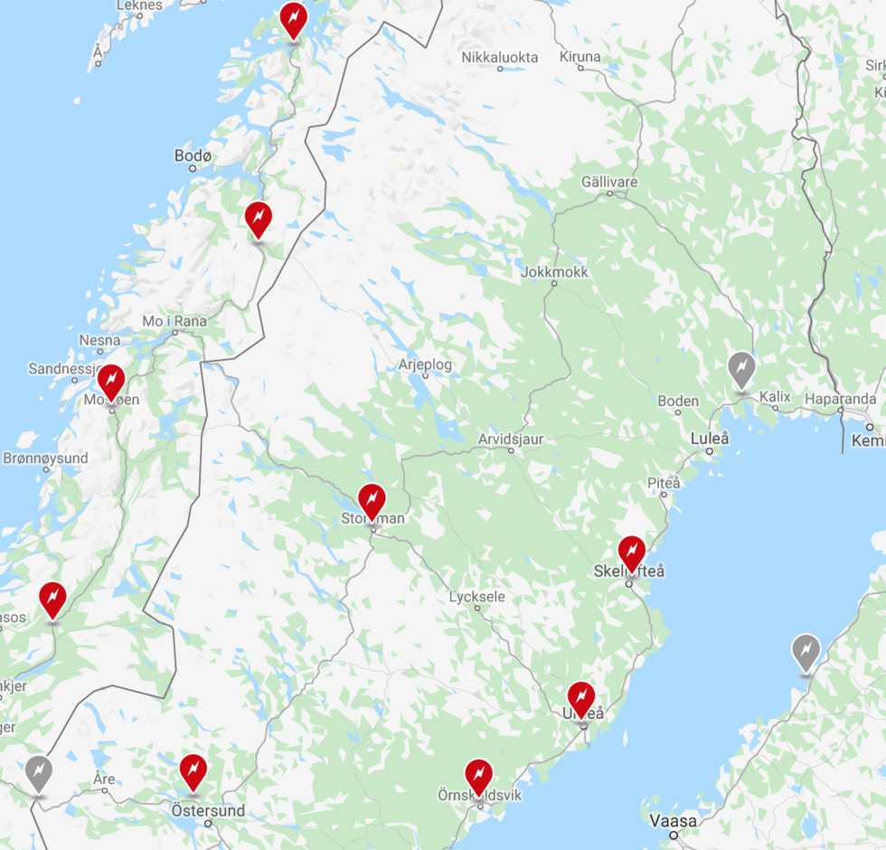 Elon Musk lovar fler svenska Superchargers