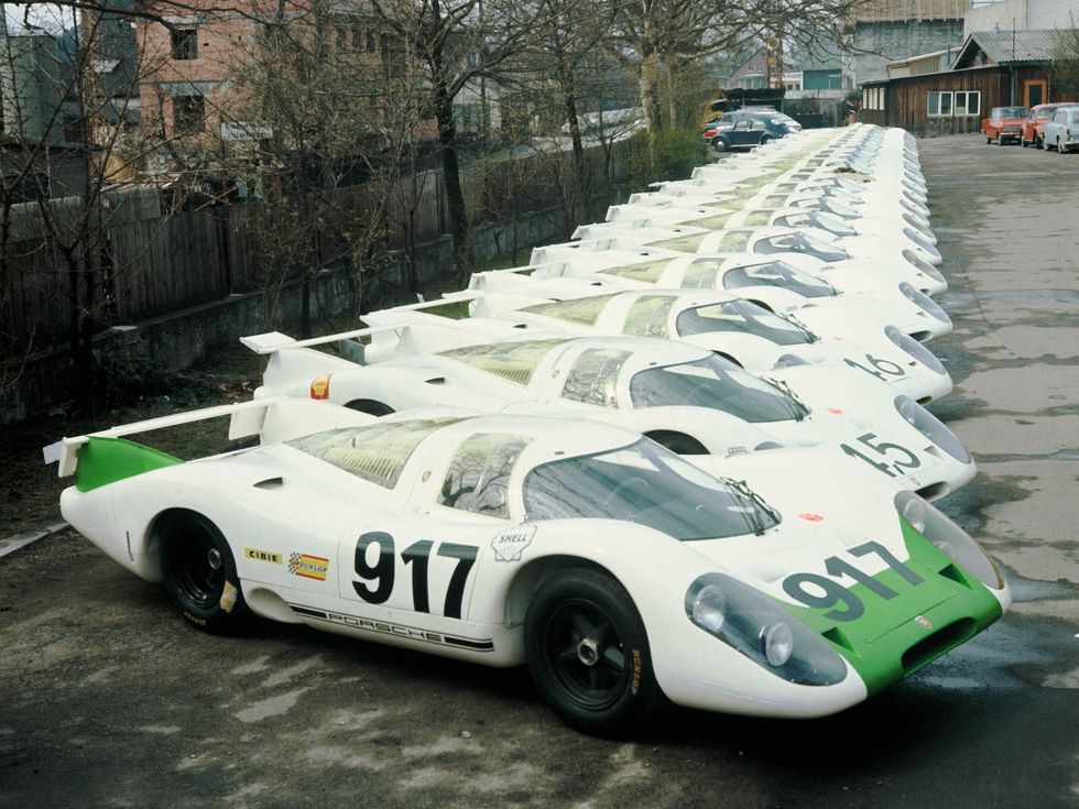 Porsche 917 kan återuppstå som supersportbil och retromodell