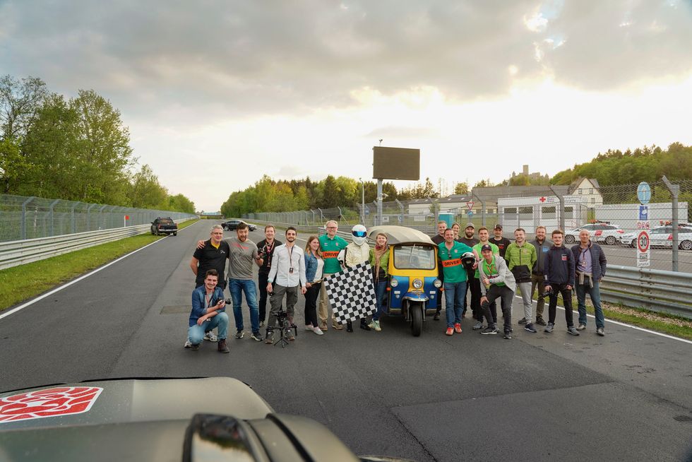 Brutala varvrekordet runt Ringen: 