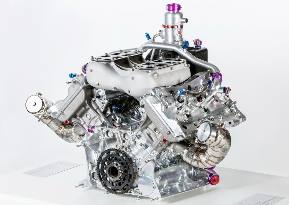 Ryktet stämmer: Porsche har byggt och testat en Formel 1 V6-motor