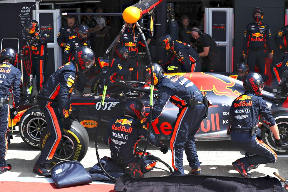 Nytt världsrekord i Formel 1 – Red Bull skiftar hjul på 1,91 sekunder