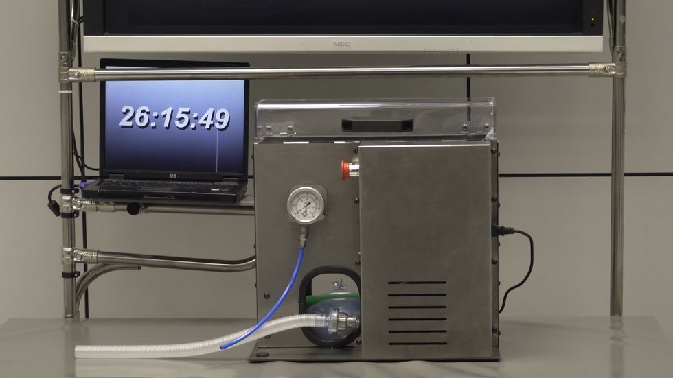 Vindrutetorkarmotor blir hjärtat i ny respirator