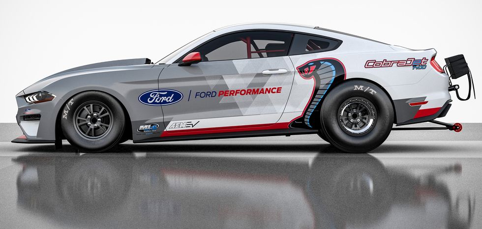 1400 elhästar i Ford Mustang Cobra Jet