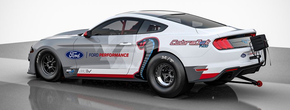 1400 elhästar i Ford Mustang Cobra Jet