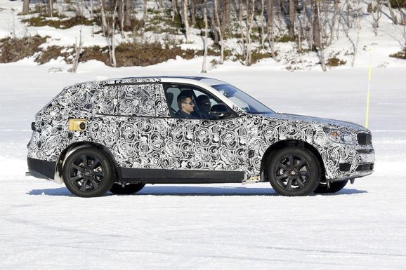 Här testas ny BMW X3 i Arjeplog