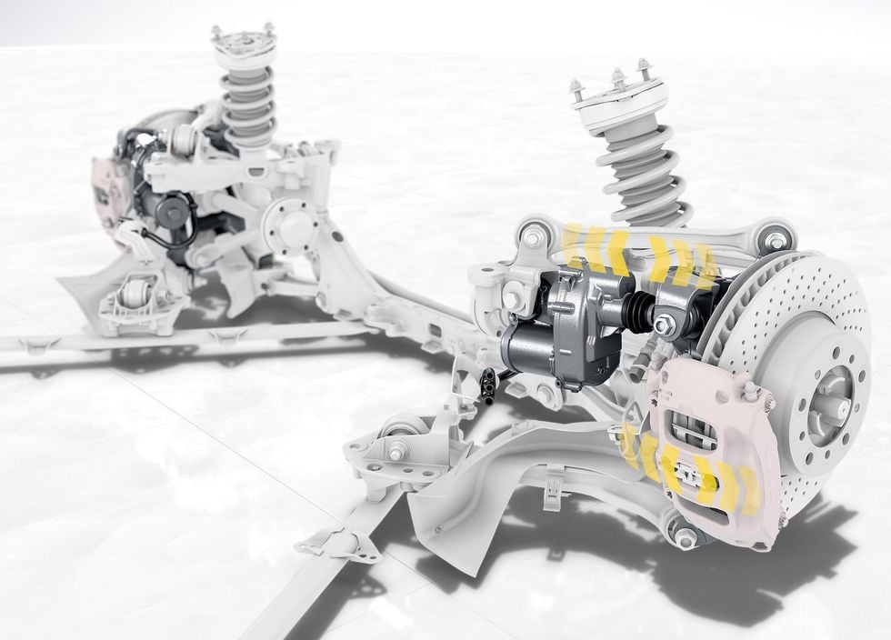 Porsche visar hur man styr med alla fyra