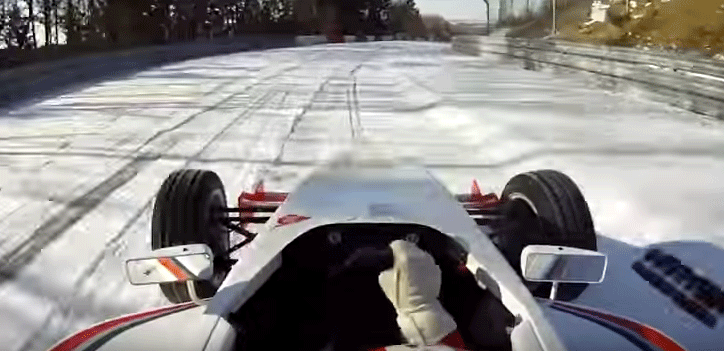 I brist på snö – kolla galna varvet på Nürburgring
