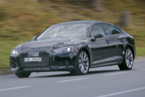 Här visar helt nyutvecklade Audi A5 Sportback upp sig