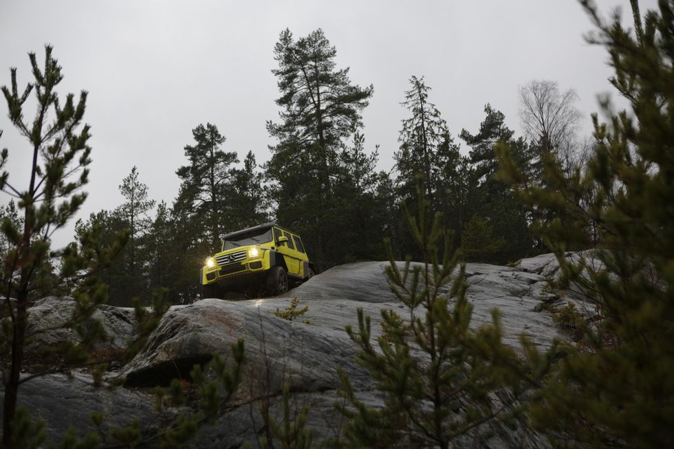 Provkörd: Vansinniga Mercedes-Benz G 500 4x4²