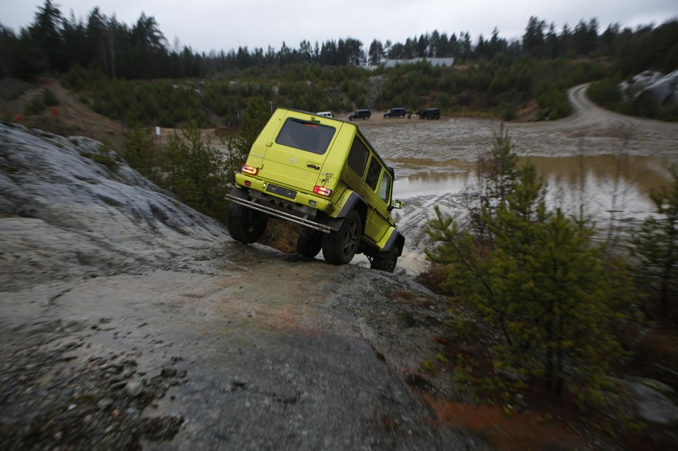 Provkörd: Vansinniga Mercedes-Benz G 500 4x4²