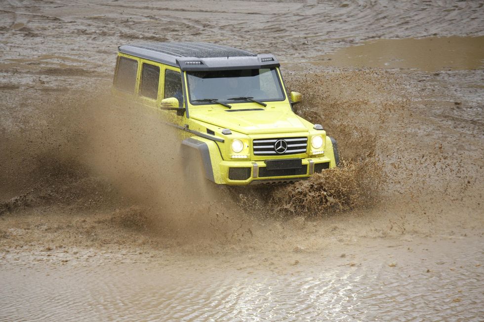Provkörd: Vansinniga Mercedes-Benz G 500 4x4²