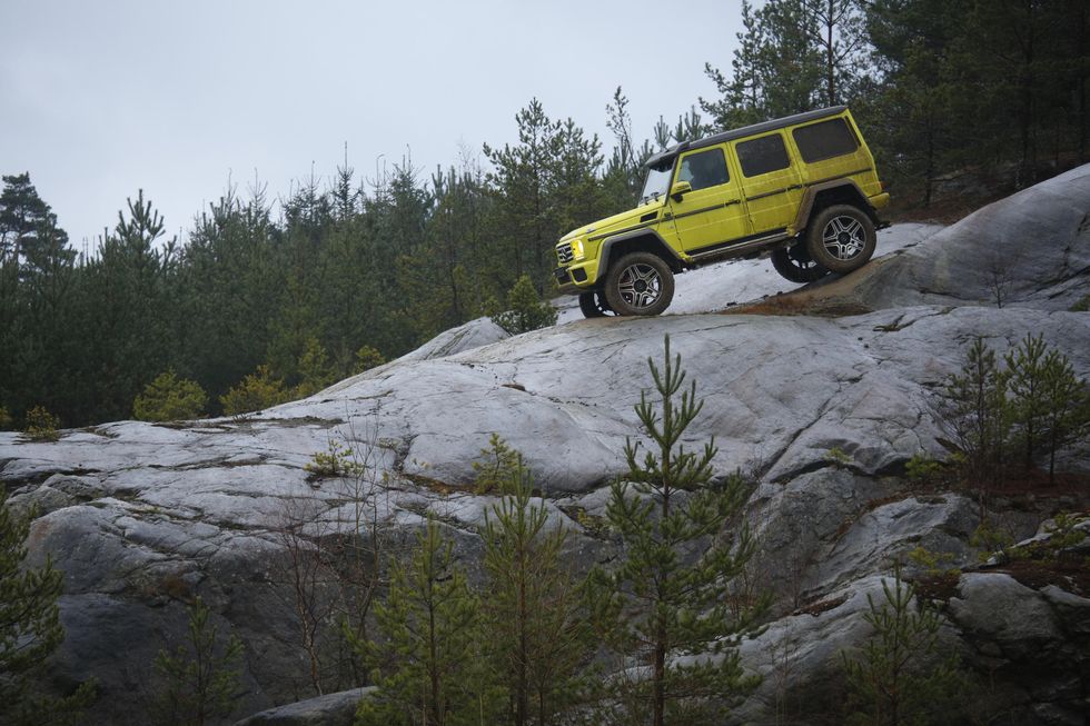 Provkörd: Vansinniga Mercedes-Benz G 500 4x4²