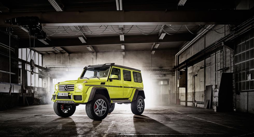 Provkörd: Vansinniga Mercedes-Benz G 500 4x4²
