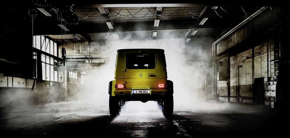 Provkörd: Vansinniga Mercedes-Benz G 500 4x4²