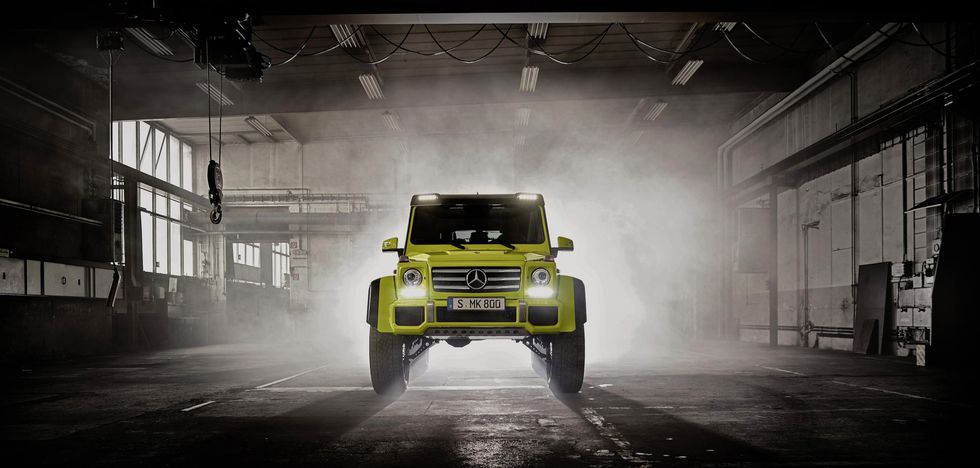Provkörd: Vansinniga Mercedes-Benz G 500 4x4²