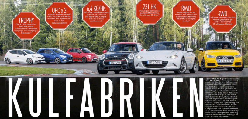 Nytt nummer: Bästa vinterbilen – 17 bilar i jättetest