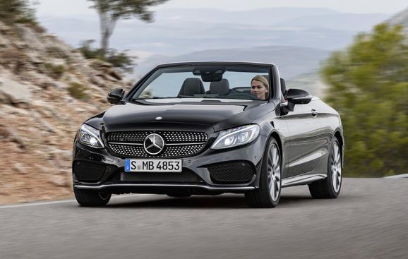 Svenskt pris på nya Mercedes C-klass Cabriolet