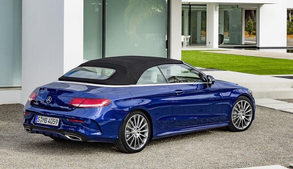 Svenskt pris på nya Mercedes C-klass Cabriolet