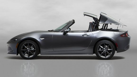 Mazda MX-5 Miata visar upp sitt oväntade plåttak