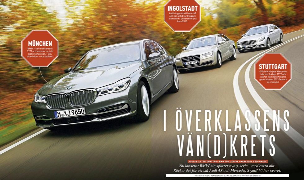 Ute nu: Nya Mercedes E-klass mot Audi och Jaguar